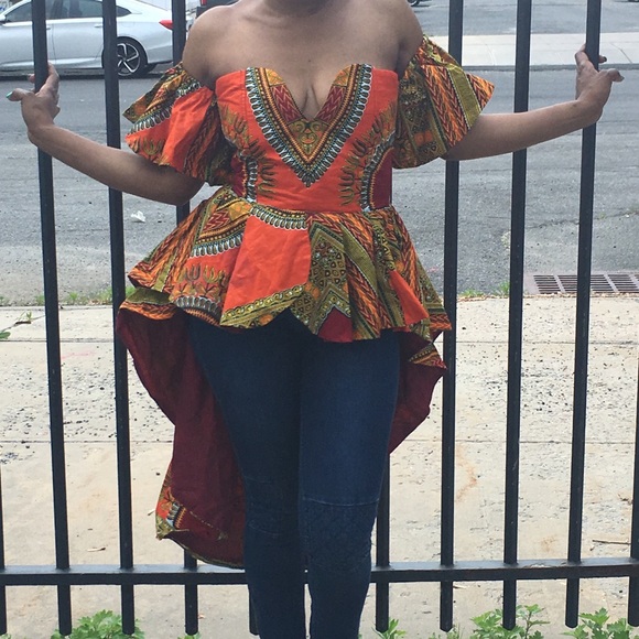 True Fond Sunset Sahara Flutterby Top - Picture 4 of 6